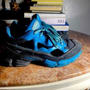 RAF Simons blue sneakers